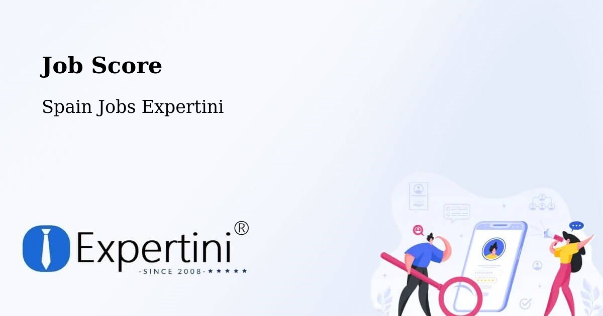 Job Score & Job Description Score Tool – Sisamón - Spain Jobs Expertini